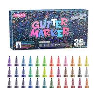 Shimmer Markers,Quick-Drying Painting Pens - Waterproof Card Making Drawing Pens - Vibrant Shimmer For Teens Adults Students Artists Teachers Home Office School Scrapbooking Greeting Cards Journaling