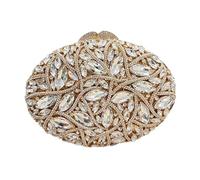 Shimmering Intero Cristallo Borsa Da Sera Vecchio Incoraggiato Piano Permanente Impermeabile PVC Eccellente per Matrimoni Feste Esclusivo Cristallo Cena Aggiunta