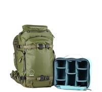 Shimoda Action X v2 Zaino Famiglia, Verde militare, Starter Kit - X25