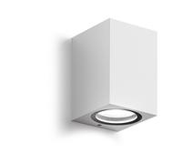 Shin applique GU10 cubica bianco IP44 lampada esterno