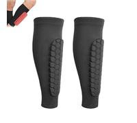 Shin Defender Shin Guards Kids, Shindefender Shinguardian Elite-Fits Naturally the Leg, Soccer Shin Guards Youth & Kids (Black,S)