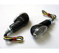 Shin Yo 203-791 Mini Frecce LED Cat-Eye Carbon 20mm Trasparente