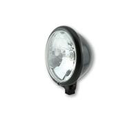 SHIN YO 5 3/4 pollici faro Bates Style, seta nera opaca (Black matt)