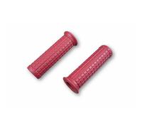 SHIN YO Custom Old Style Grips 1 pollice (25,4 mm) coppia rosso scuro