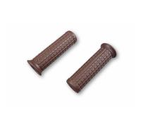 SHIN YO Custom Old Style Grips 1 pollice (25,4 mm) marrone scuro coppia