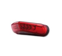 SHIN YO LED taillight, vetro rosso, nero