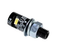 SHIN YO Luce targa a led rotonda Nero