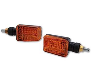 Shin YO Mini indicatori, nero, giallo vetro (Black)
