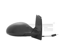 SHIN YO - Specchietto retrovisore destro manuale, compatibile con SEAT ALTEA a partire dall'anno di costruzione, colore: Nero 04-09