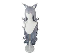 Shinano Cosplay Wig Game Azur Lane Women Heat Resistant Synthetic Gray Cosplay Wig Shinano Cosplay