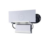 Shinar Staffa di montaggio a parete in metallo compatibile con il router mesh Starlink Gen 3 e l'alimentatore Kit di montaggio tutto in uno per il router mesh Starlink Standard V3 (Bianco)