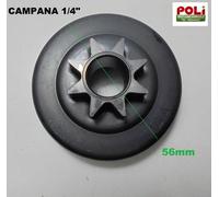 SHINDAIWA 280TS ECHO CS-280TES CAMPANA ORIGINALE PASSO 1/4" DIAMETRO 56MM
