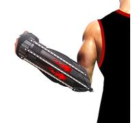 Shindn Attrezzo da Caccia per Braccio antisommossa e Sopravvivenza per Esterni per la Sicurezza e la Sopravvivenza, Portatile in Acciaio Multifunzione Scudo (Scudo Sinistra)