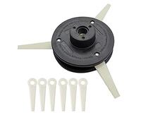 shine-1992 Testina per trimmer con 9 lame di ricambio adatte per Stihl Polycut 20-3 per patio, prato, giardino