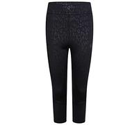 Shine Bright Leggings a 3/4 Leggeri Stretch ad asciugamento rapido Decorati con Cristalli Swarovski