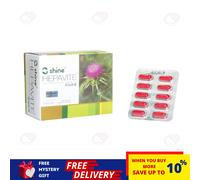 Shine Hepavite Cardo mariano, Tonico per il fegato e Detox 100 capsule SPEDIZ...
