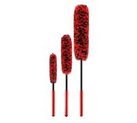KIT 3 SPAZZOLE SPAZZOLA LAVAGGIO PULIZIA CERCHI AUTO CAMON MOTO ANTIGRAFFIO
