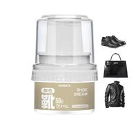 Shine Lucidante - 50 ml Instant Boot Conditioner, applicatore di cera nera per scarpe | Lucido per la cura delle scarpe in pelle, impermeabile, facile da lucidare per stivali, cover Scratch