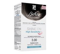 Shine on high sensitivity plus castano scuro 3,00 rivelatore in crema 75 ml + crema colorante 50 ml