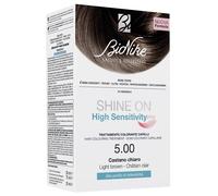 Shine on high sensitivity plus castano chiaro 5,00 rivelatore in crema 75 ml + crema colorante 50 ml