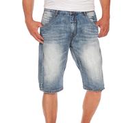 Shine Original Jeans Corti Da Uomo Park Avenue Justice Blue Denim
