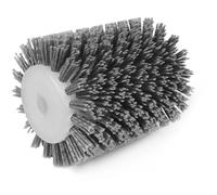 Shineboc Spazzole Abrasive, 80 Grana 120x100mm Spazzola Nylon, Spazzola per Lucidatura Lavorazione Drum Brush per Legno, Metallo E Metalli Non Ferrosi