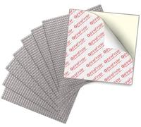 shineFinder Set di 8 Base per Classic, 25,5 x 25,5 cm basi, piastra di base per rimuovere e incollare per tavolo, parete
