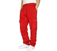 SHINEHUA Pantalone Tuta Uomo Pantalone da Jogging con Tasche E Vita Elastica con Laccio Leggermente Felpati Sport Allenamento Vita Elastica Laccio per Il Tempo Libero Running Fitness