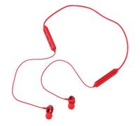 SHINEOFI 1 Cuffie Magnetiche con Neckband Auricolari Stereo Wireless Ergonomiche Ore Standby Impermeabili e Leggere per Sport e Allenamento Rosso