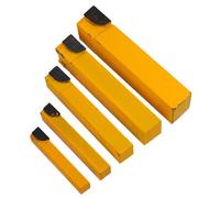 SHINEOFI 1 frese da tornio utensili per tornitura girando taglio macchina attrezzo taglierino strumenti di tornitura kit di utensili per brasatura Acciaio tungsteno Yellow
