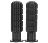 SHINEOFI 1 Paio di Manopole Calcio Balilla in Pvc Nero per Calciobalilla, Impugnature Ergonomiche Facili da Usare, Accessori Sostitutivi per Macchina da Calcio da Tavolo per Partite a Casa