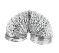 SHINEOFI 1 Pezzo Tubo in lamina di alluminio cucina sfogo condotto tubo flessibile tubo di sfiato dell'asciugatrice TUSI DI SCARICARE foglio di alluminio Silver