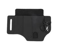SHINEOFI 1 Pz Copertura a cinghia multifunzionale marsupio Cascia guaina multiutensile fodero da cintura clip porta chiavi da cintura organizer tascabile custodia multiuso acciaio Nero
