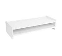 SHINEOFI 1 Pz. Staffa di serraggio del Computer mensola scrivania ripiano per scrivania Montante Supporto per Laptop da scrivania Alto espositore portaoggetti ripiano dello Schermo plastica