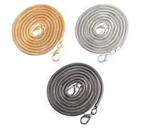 SHINEOFI 1 Set Catena della Borsa Cinghia della Borsa Manico A Catena per Borsa Frizione Fettuccia per Borse Fettucce per Borse Tracolla Catena Borsa Fai da Te Catena di Borsa di Ferro 3 Pz