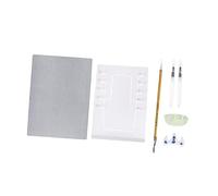 SHINEOFI 1 Set di Lavagna per Graffiti con Scritta Ad Acqua Lavagna per Scarabocchi Tavolo da Disegno Acquerello Miniatura Forniture Artistiche Bagnate Organizer per Riporre Vernice