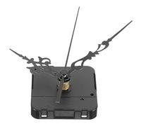 SHINEOFI 1 Set Movimento dell'orologio inverso Kit corredo del meccanismo dell'orologio Radio Motore dell'orologio All'Indietro Movimento in Senso antiorario plastica Black