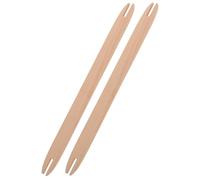 SHINEOFI 1 Set Navetta per Tessitura Utensili Cucire Accessori Maglieria Magliaia Coperta Lavorare A Maglia Strumenti per Annodare E Tessere Attrezzo Ergonomico di Legno 2 Pezzi