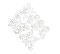 SHINEOFI 1 Set Stampo per A Fustelle per Il Taglio delle Carte Carta Morire Fustelle per Scrapbooking Fustelle Riutilizzabili Fustellatrice Fustelle per Feste 4 Pezzi