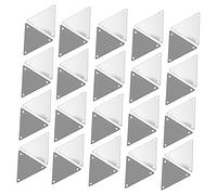 SHINEOFI 1 Set Strass Specchio Per Cucito Forma Decorazioni Diy Per Da E Costumi Adesivi Tessili Resistenti E Brillanti 50 Pezzi