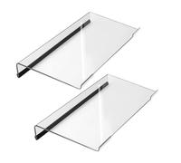 SHINEOFI 1 Set Vassoio della Tastiera Supporto per Monitor Tastiera E Mouse Ergonomici Cablato Tastiera Ergonomica Scrivania con Vassoio per Tastiera Mouse da Tastiera Polso Acrilico 2 Pz