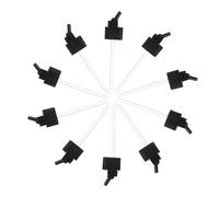 SHINEOFI 10 Pezzi Adattatore Aerografo Angolo per Bottiglie Vernice Copertura Vasetto Spray in Plastica Resistente Compatibile Maggior Parte degli Aerografi