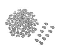 SHINEOFI 100 Pezzi Ciondoli Gioielli Cinque Elementi Cinese Vintage in Resistenti per Collane Bracciali e Orecchini Accessori Donna Misti con Design Retrò e Benedizioni