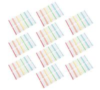 SHINEOFI 100 Pezzi Etichette Magnetiche per Frigorifero in Materiale Colorato per Alimenti Surgelati Applicazione Rapida e Facile Identificazione, per Organizzazione Cucina e Dispensa