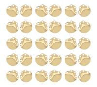 SHINEOFI 100 Pezzi Materiale in Acciaio Inossidabile per Scaglie di Armatura Medievale, Facile da Installare Flessibilità Migliorata, per Restauro Armature a Scaglie Storiche Colore Casuale