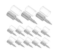 SHINEOFI 100 Pezzi Pin supporto per libreria perni per mensole della libreria pioli per mensole in PEG SHELF AUTTIVAMENTO PEG armadietti ferro da stiro Grigio chiaro