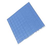 SHINEOFI 100pezzi Cuscinetto Termico in Silicone Per Chip Ic Cpu Ssd Pad Conduzione Del Calore Per Gpu Led Trasferisce Calore Componenti Al Dissipatore Tagliabile e Non Conduttivo