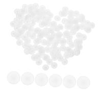 SHINEOFI 100pezzi Tappi Vite Bianchi in Plastica ABS Copriviti Decorativi per Mobili Tappi per Vite per Armadi e Tavoli Cappucci Versatili per Finiture Senza Soluzione di continuità