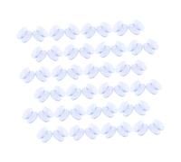 SHINEOFI 100pezzi Ventose Bifacciali Protezione Per Tavolo in Vetro Cuscinetti Trasparenti in Silicone Antiscivolo Per Piani Tavoli e Altri Oggetti