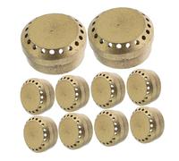SHINEOFI 10pezzi Coperchio per Fornello Gas e Adattatore per Propano Piccolo Accessori per Cucine a Gas Copertura per Braciere da Esterno Parti per Cucine a Gas